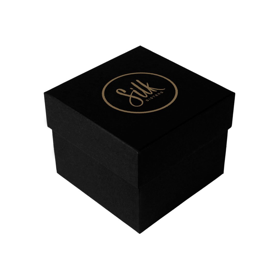 Afbrydelse Kirurgi morder Silkscreen Printed Black Square Gift Boxes, 110 x 110 x 90 mm | APL  Packaging