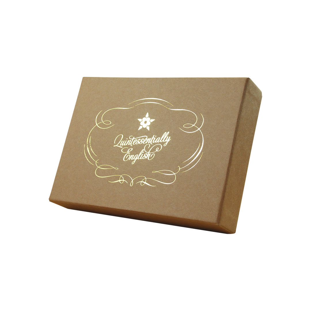 Hot Foil Printed Rigid Gift Boxes, 165 x 116 x 50 mm | APL Packaging