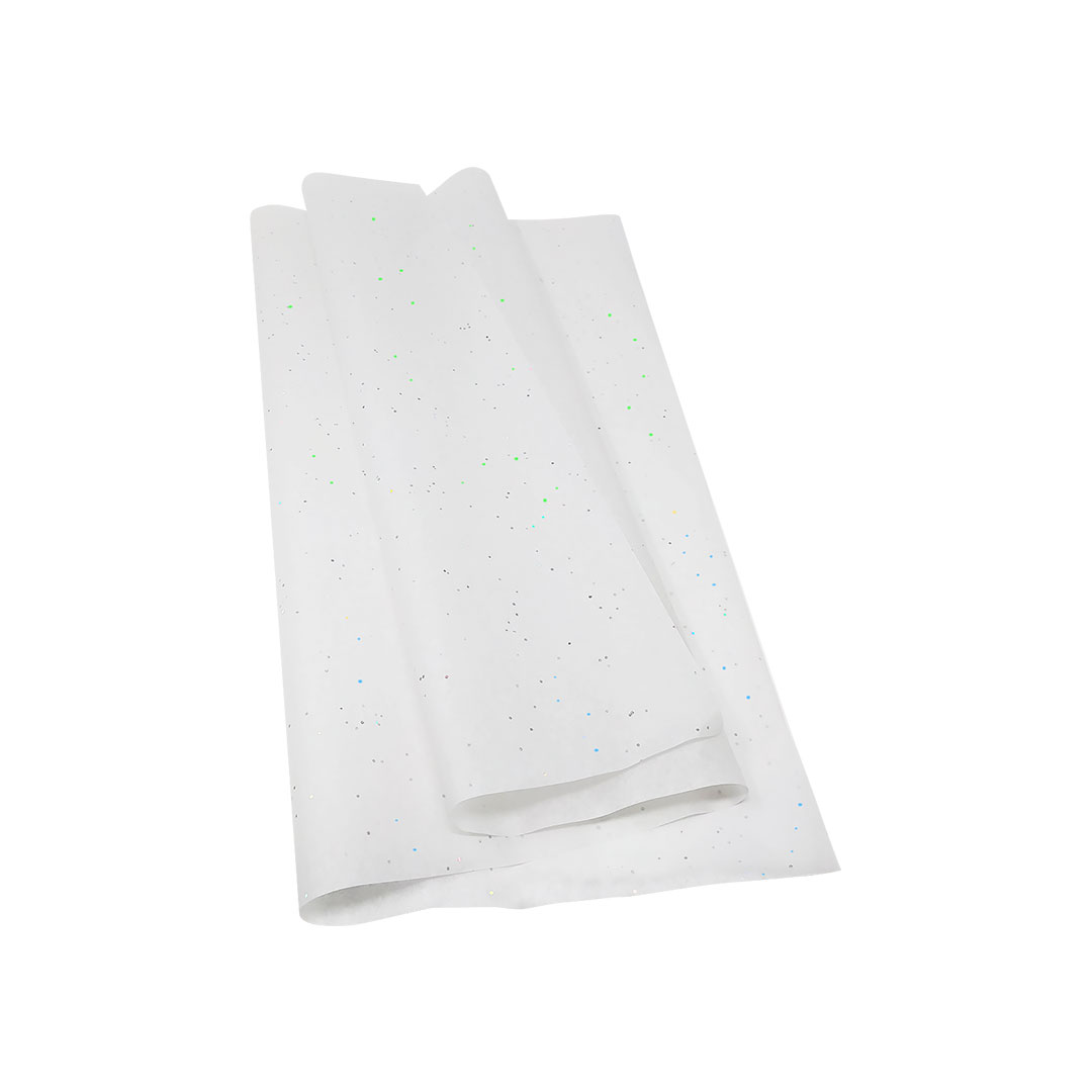 Sparkle Glitter Tissue Paper, Full Size - 50 x 75 cm