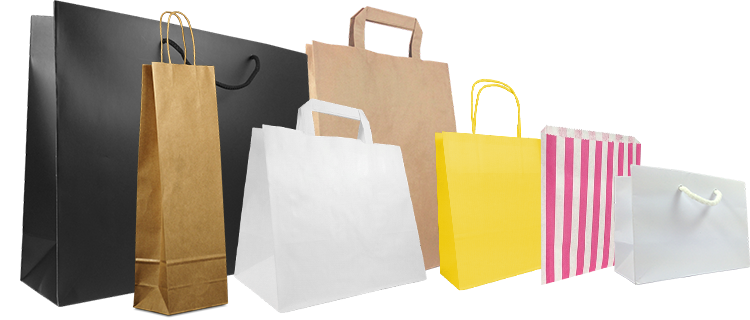 Plain paper bags - Plain Retail, Wholesale & Promotional Paper Bags | APL Packaging