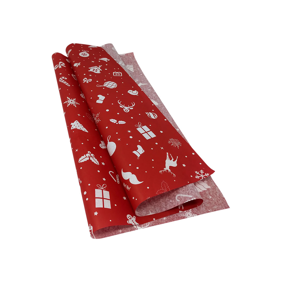 Caspari Simon Says Gift Wrap Roll on Red High-Gloss Paper - 30 x 8' Roll –  Caspari Europe